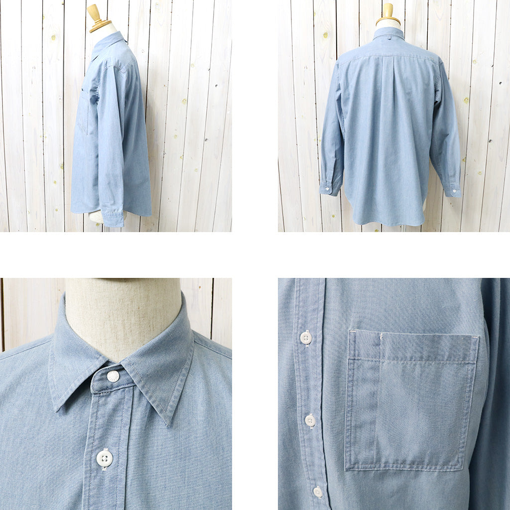THE NORTH FACE PURPLE LABEL : Regular Collar Chambray Field Shirt