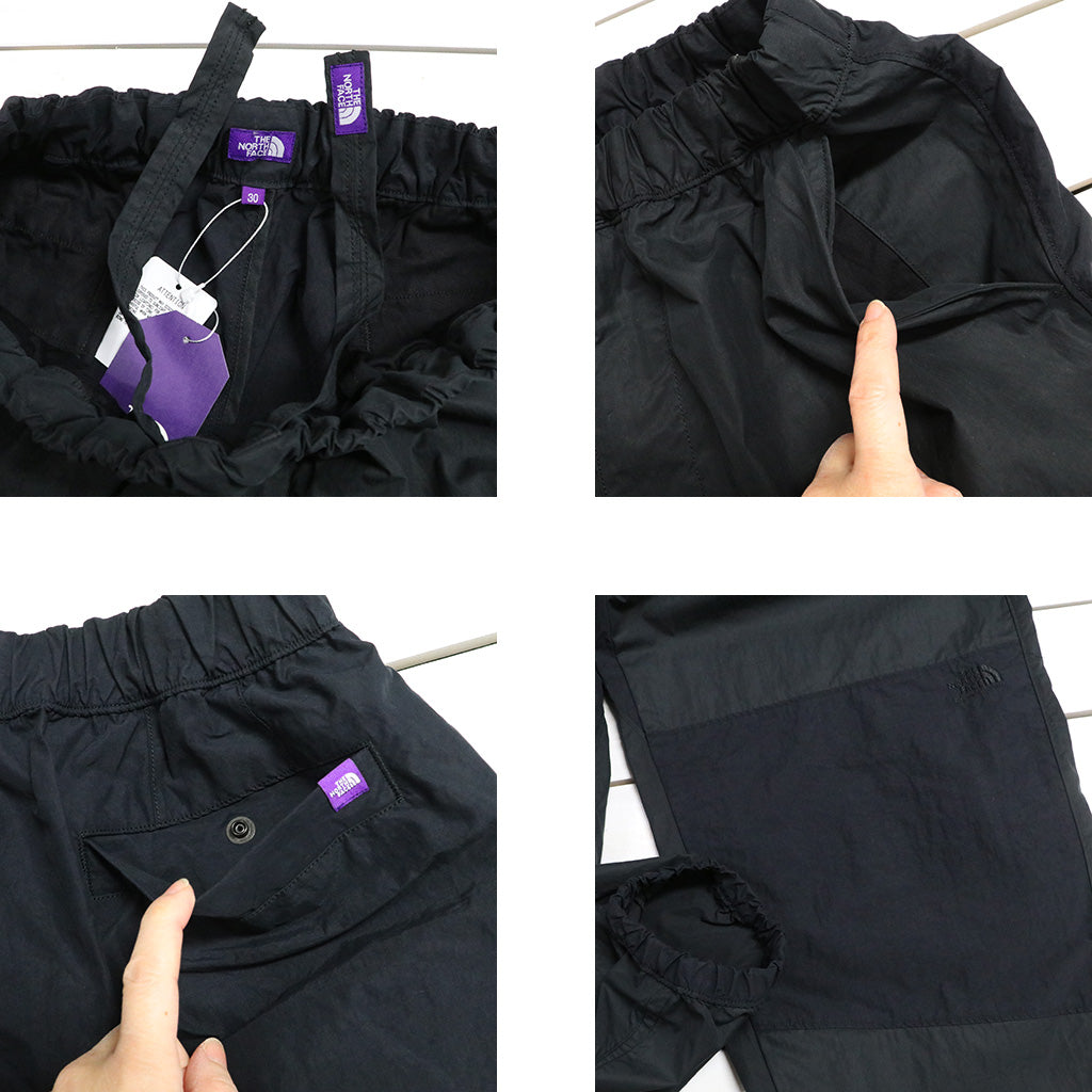 THE NORTH FACE PURPLE LABEL : Brushed Weather Mountain Wind Pants (Black)
