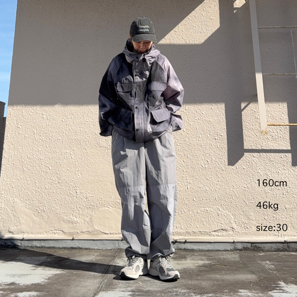【SALE40%OFF】THE NORTH FACE PURPLE LABEL : Brushed Weather Mountain Wind Pants (Light Gray)