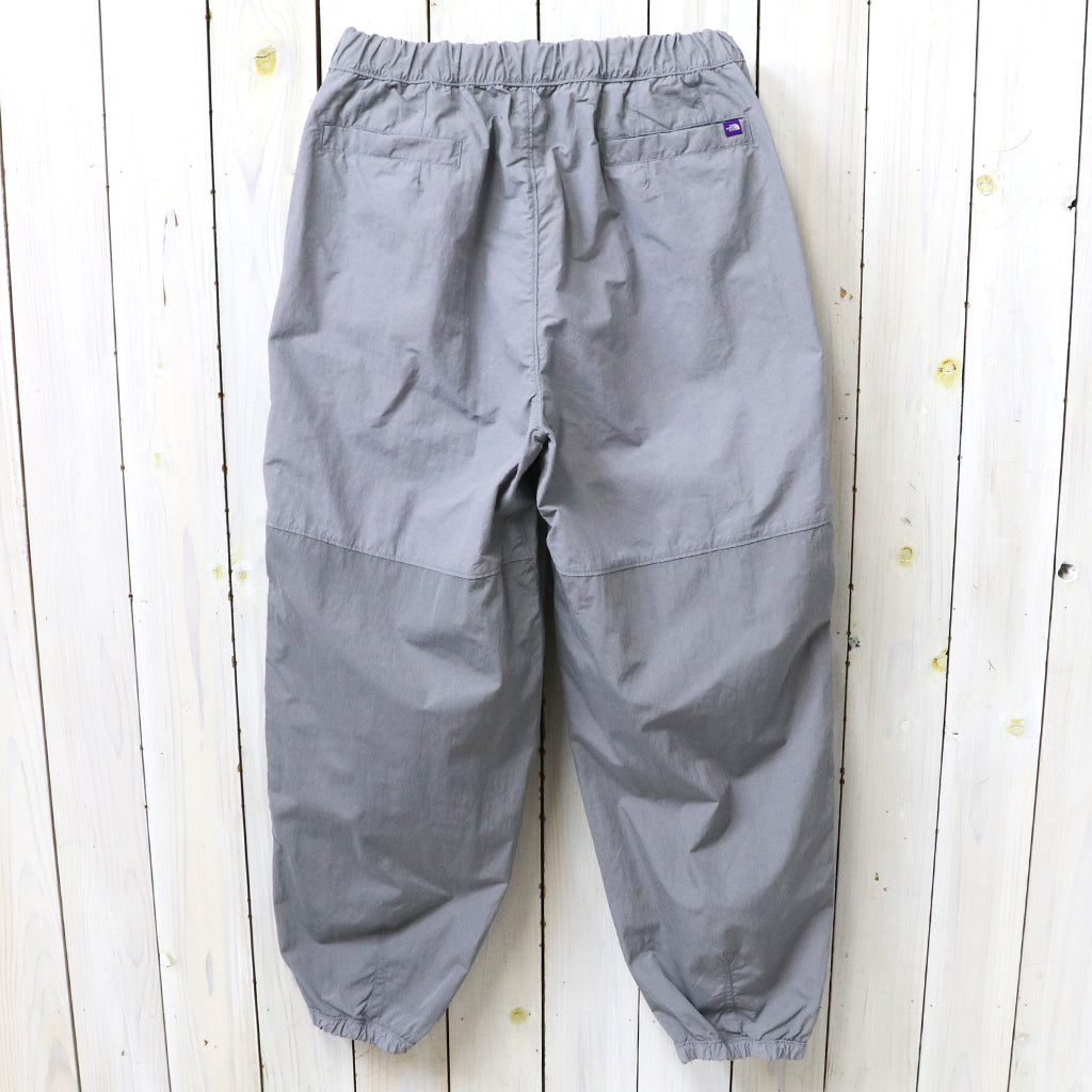 THE NORTH FACE PURPLE LABEL : Brushed Weather Mountain Wind Pants (Light Gray)