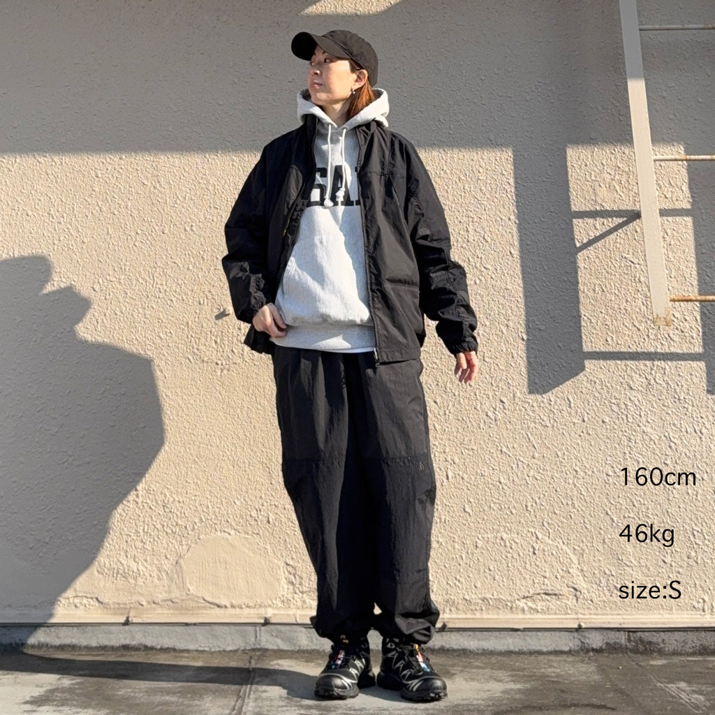 THE NORTH FACE PURPLE LABEL : Brushed Weather Mountain Wind Jacket (Black)