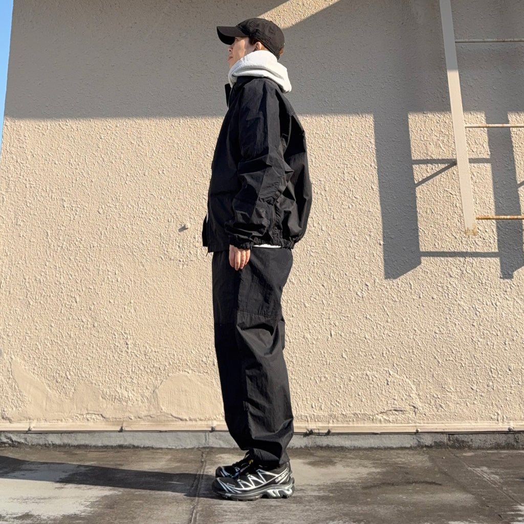 THE NORTH FACE PURPLE LABEL : Brushed Weather Mountain Wind Jacket (Black)