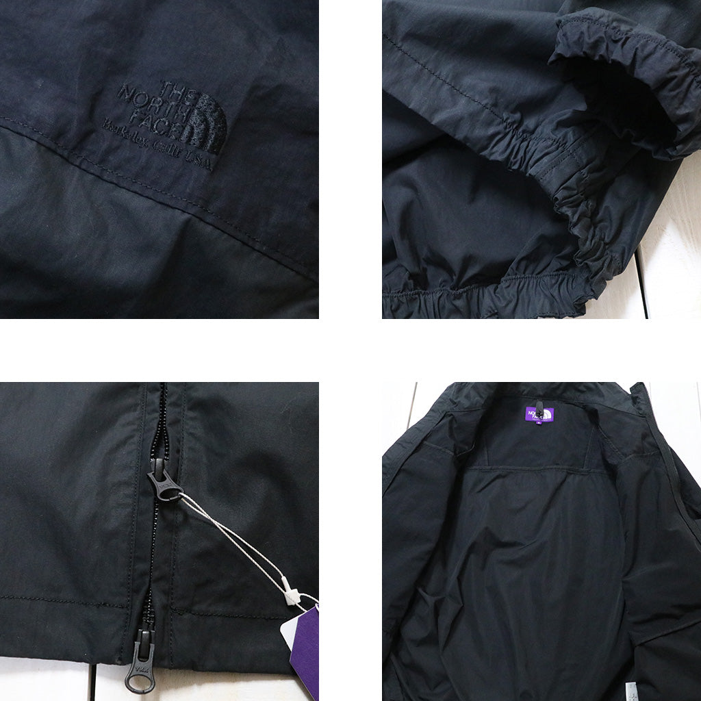 THE NORTH FACE PURPLE LABEL : Brushed Weather Mountain Wind Jacket (Black)