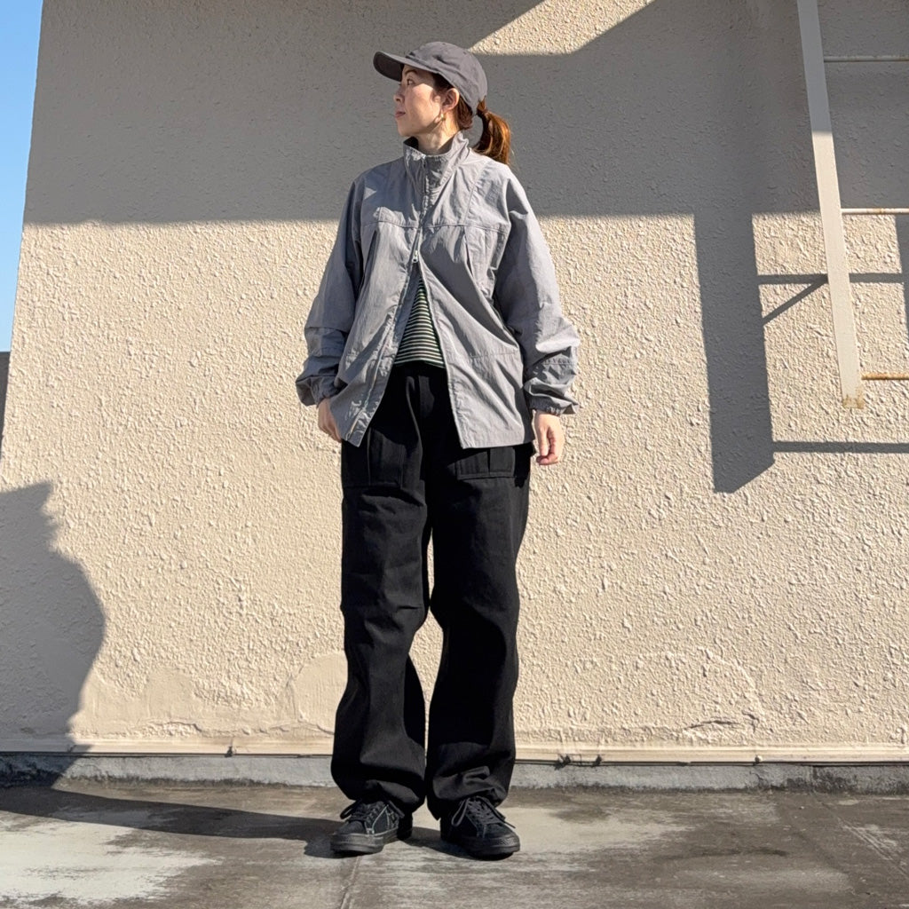 【SALE40%OFF】THE NORTH FACE PURPLE LABEL : Brushed Weather Mountain Wind Jacket (Light Gray)