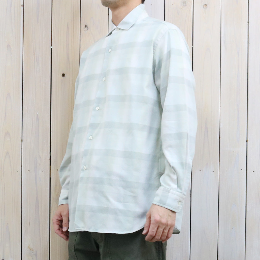 【SALE40%OFF】nanamica : Regular Collar Wind Shirt (Light Khaki)