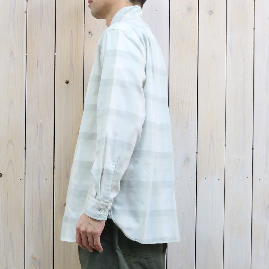 【SALE40%OFF】nanamica : Regular Collar Wind Shirt (Light Khaki)