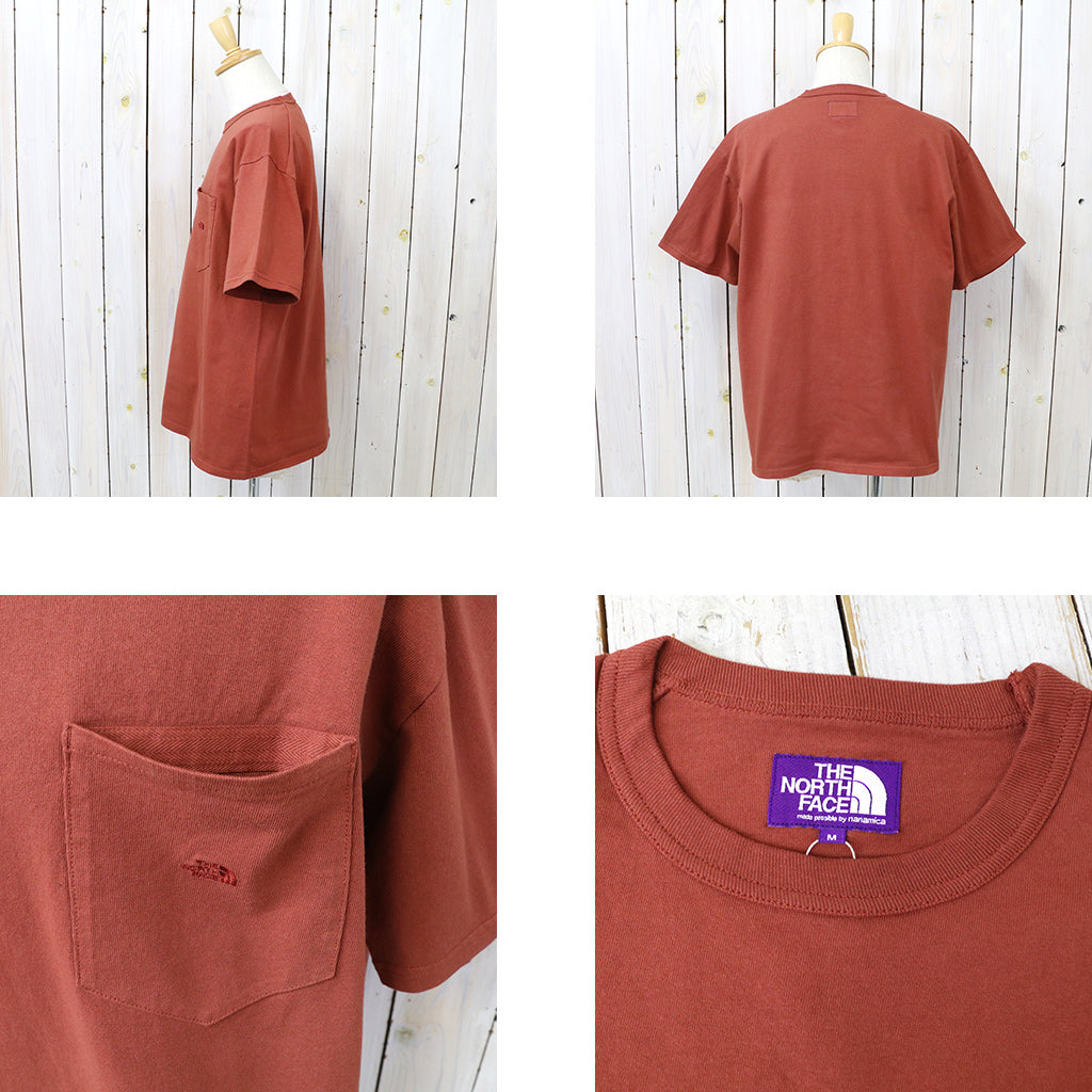 THE NORTH FACE PURPLE LABEL : 8oz Field Pocket Tee (Rust)