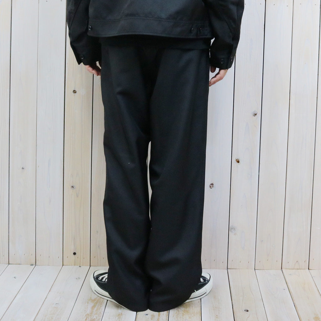 nanamica : Polyester Twill Club Pants (Black)