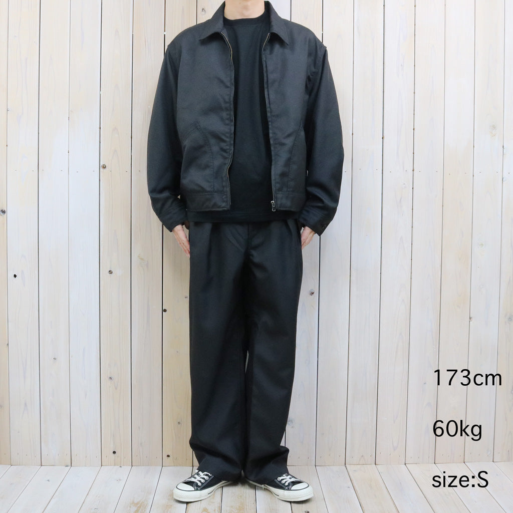 nanamica : Polyester Twill Deck Jacket (Black)
