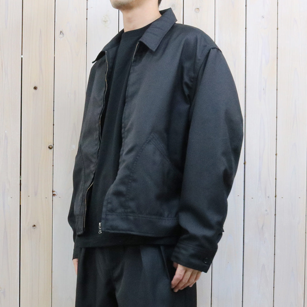 nanamica : Polyester Twill Deck Jacket (Black)
