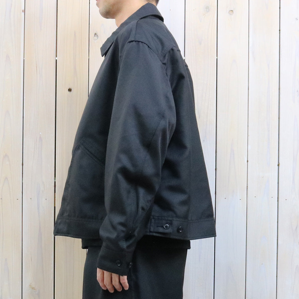 nanamica : Polyester Twill Deck Jacket (Black)