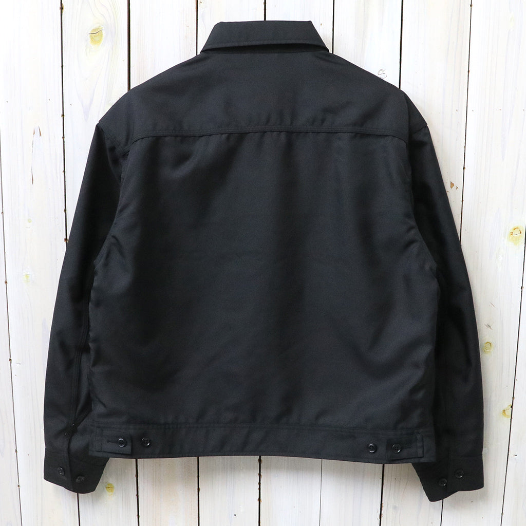 nanamica : Polyester Twill Deck Jacket (Black)