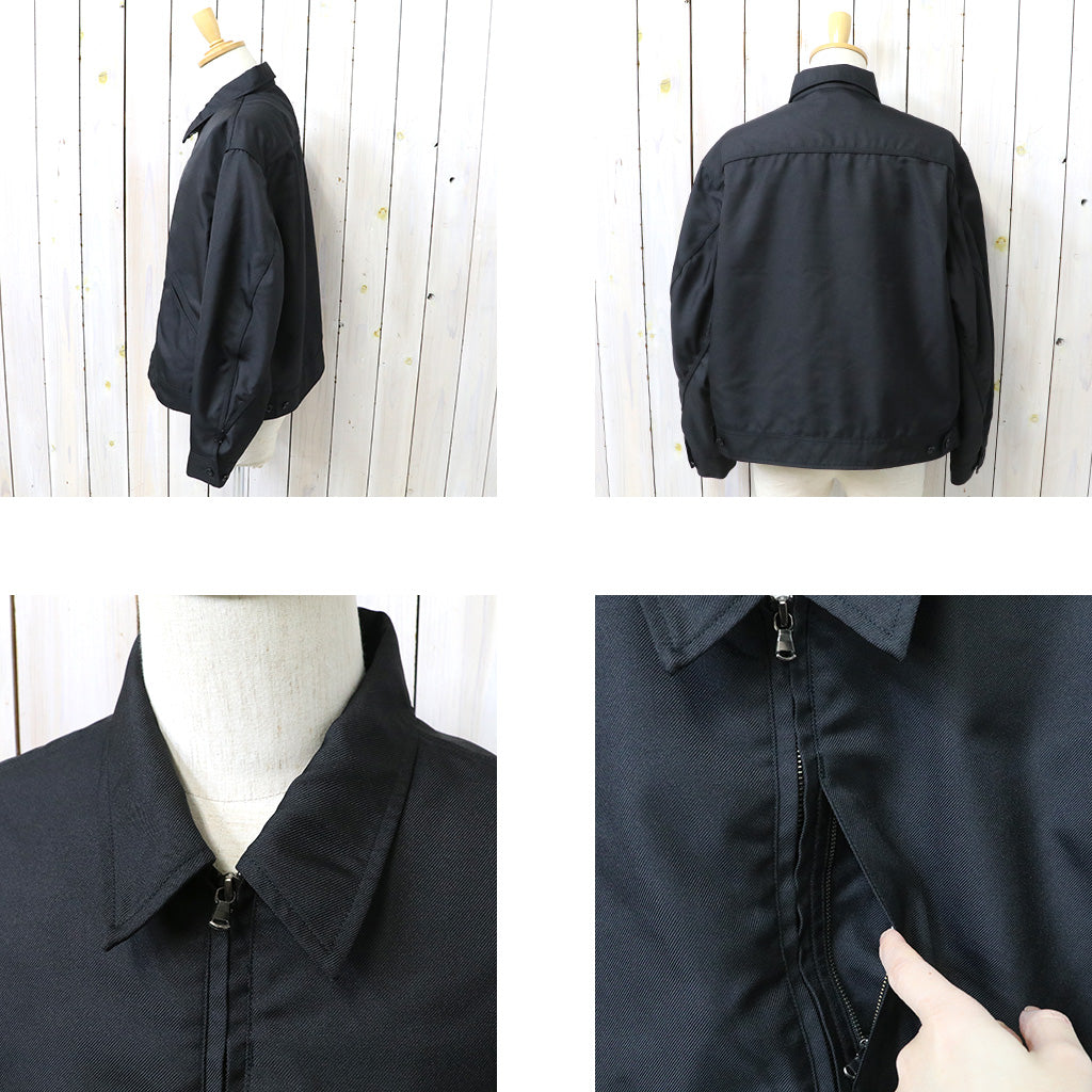 nanamica : Polyester Twill Deck Jacket (Black)