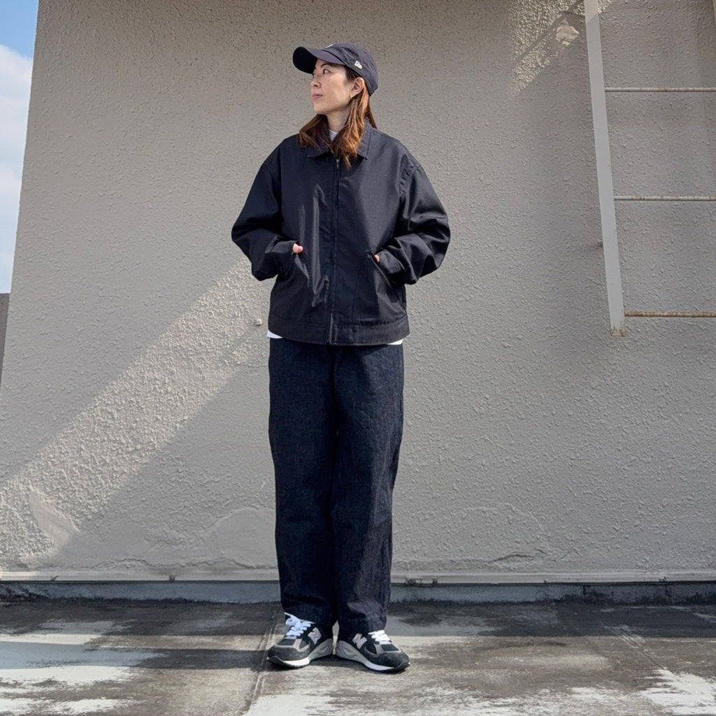nanamica : Polyester Twill Deck Jacket (Dark Navy)