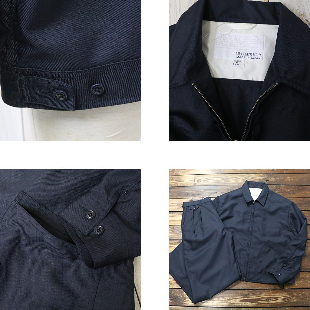 nanamica : Polyester Twill Deck Jacket (Dark Navy)