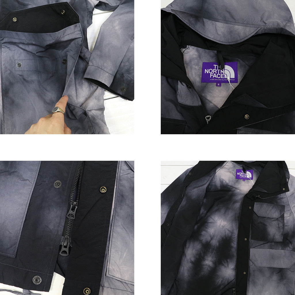 THE NORTH FACE PURPLE LABEL : Uneven Dyed Field Mountain Parka (Asphalt Gray)