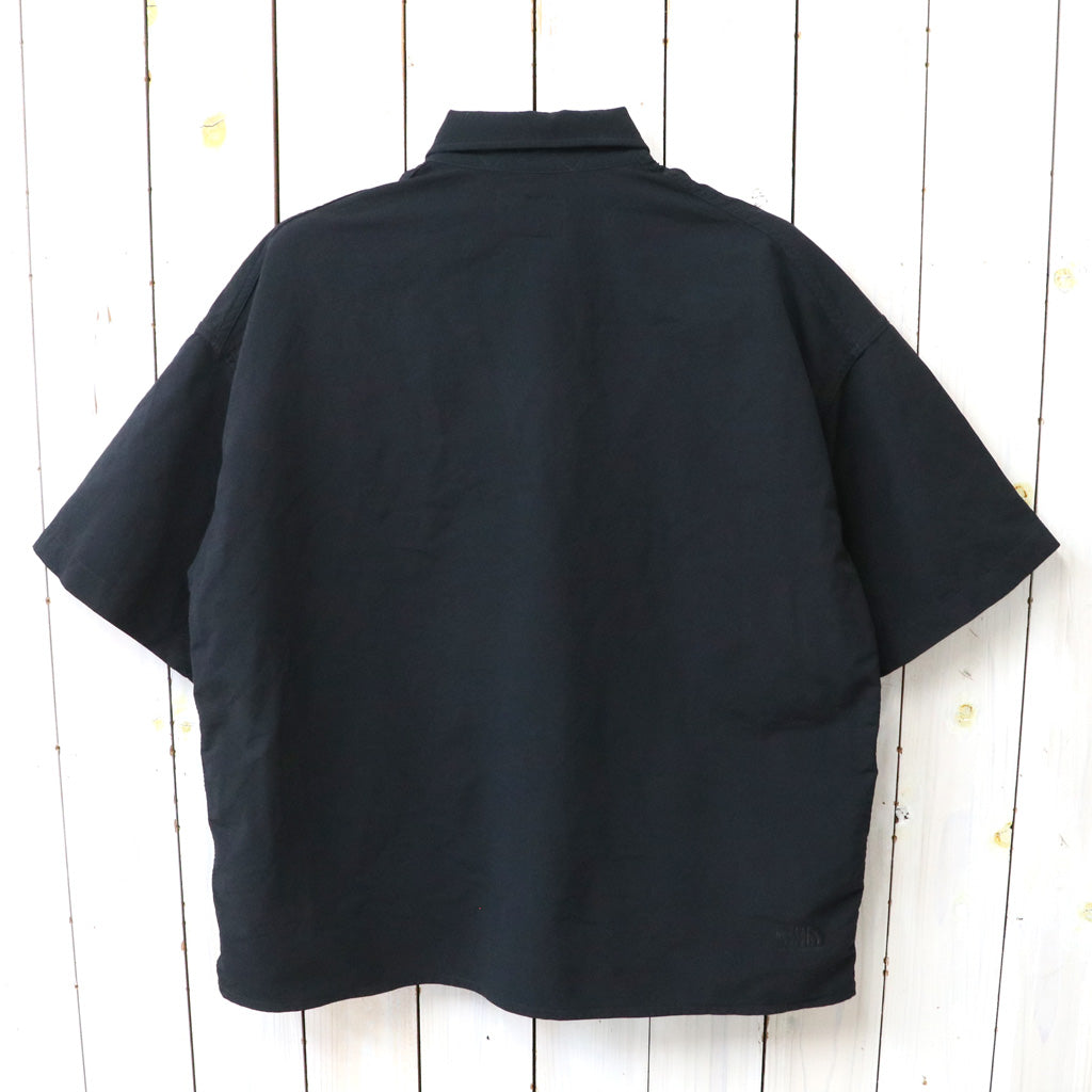 【SALE40%OFF】THE NORTH FACE PURPLE LABEL : Garment Dyed ALPHADRY Field S/S Shirts (Black)
