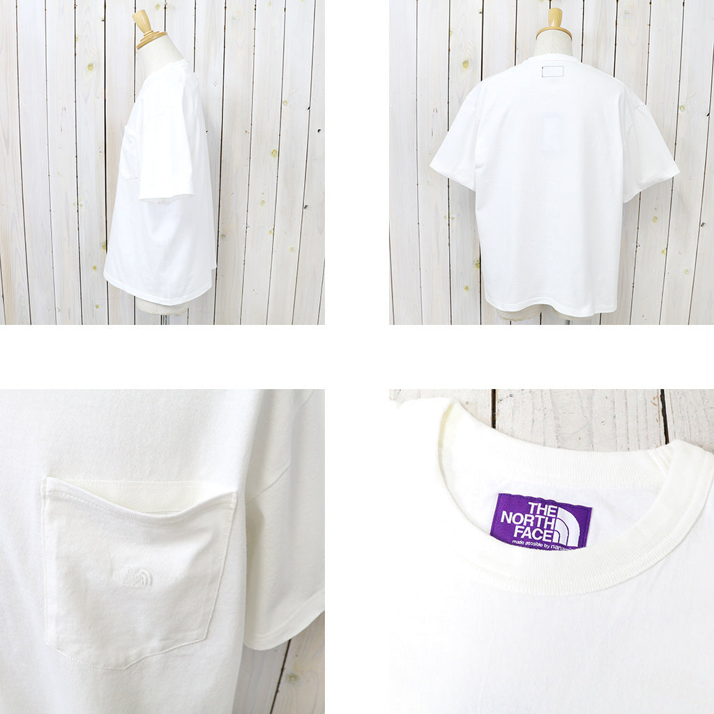 THE NORTH FACE PURPLE LABEL : 8oz Field Pocket Tee (Off White)