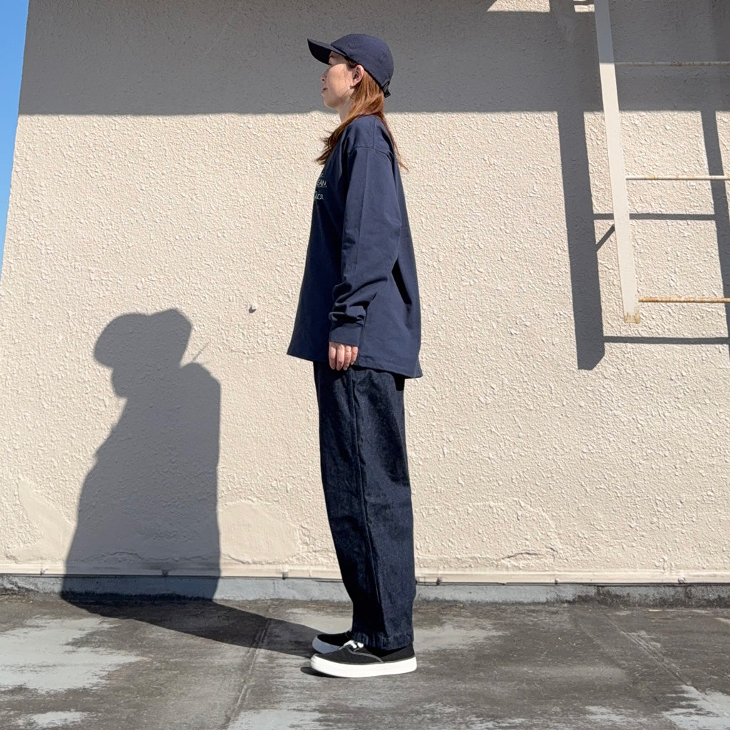 【SALE40%OFF】nanamica : OOAL Graphic L/S Tee (Navy)