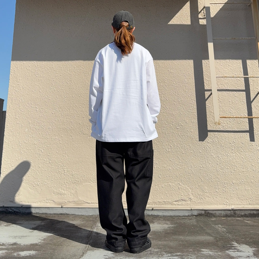 【SALE40%OFF】nanamica : OOAL Graphic L/S Tee (Off White)