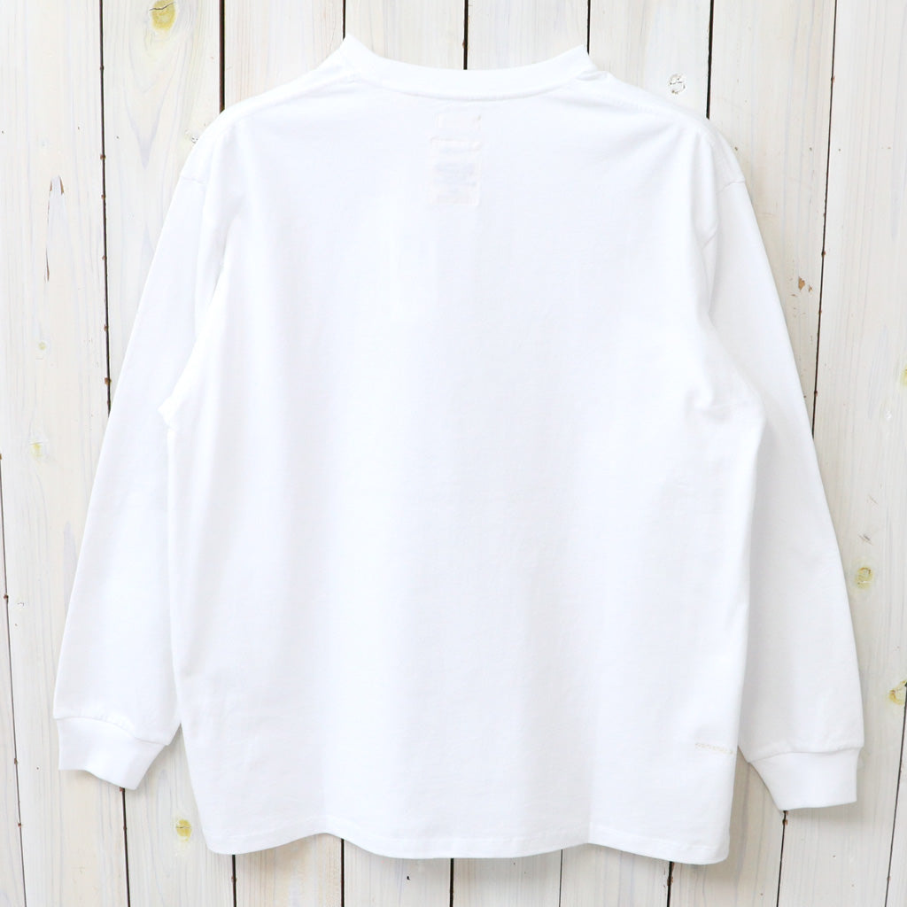【SALE40%OFF】nanamica : OOAL Graphic L/S Tee (Off White)