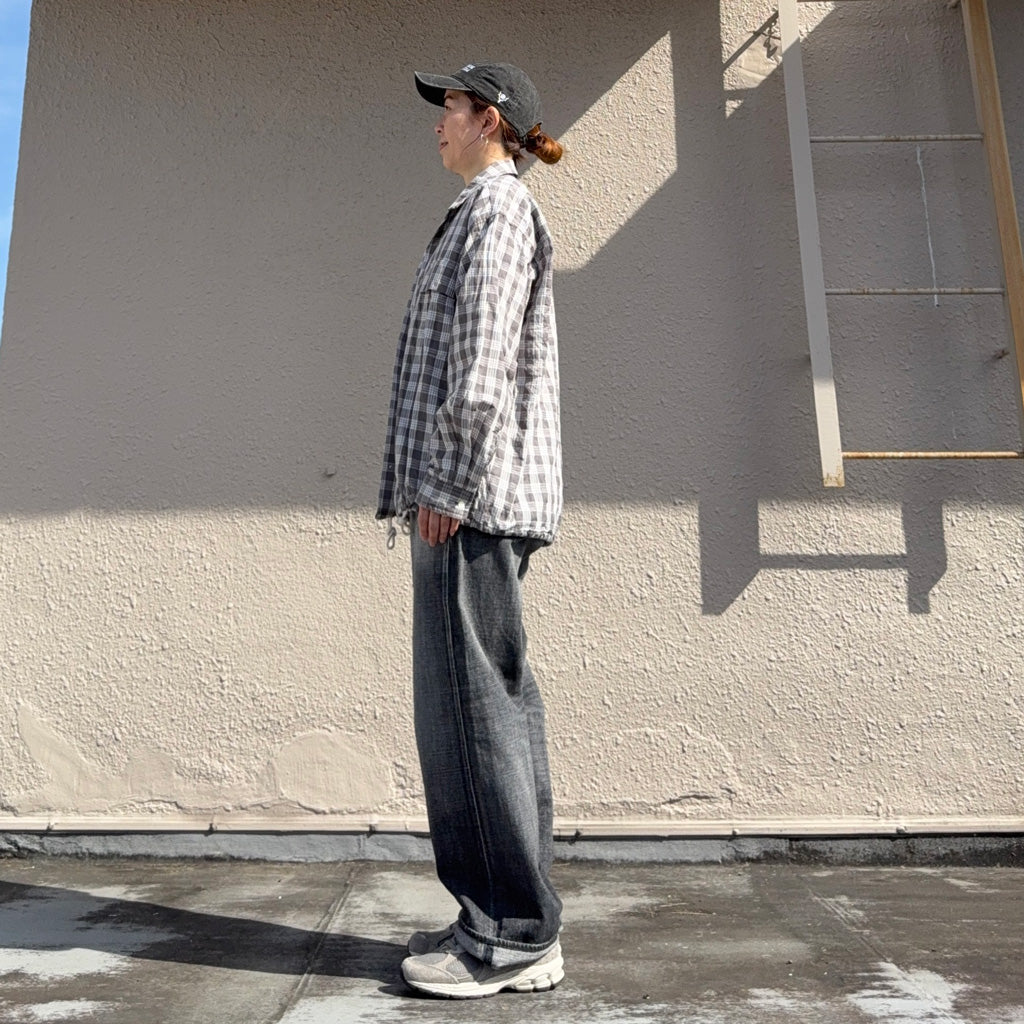 nanamica : Selvage Denim Pants (Vintage Black) (S25SC084)
