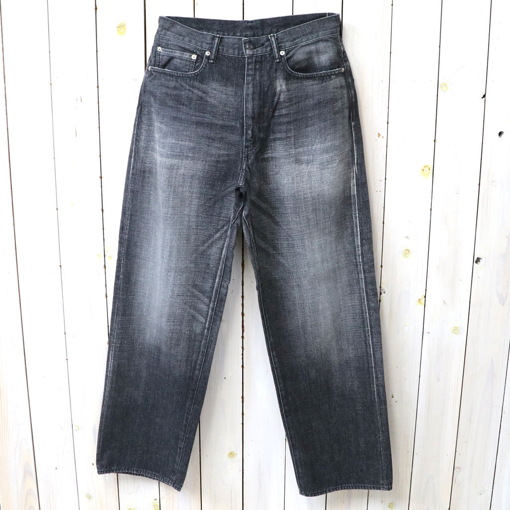 nanamica : Selvage Denim Pants (Vintage Black) (S25SC084)