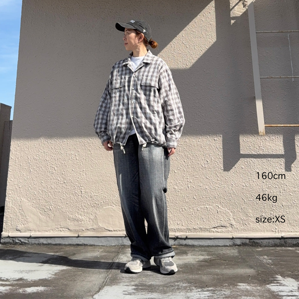 nanamica : Palaka Check Shirt (Gray) – Reggieshop