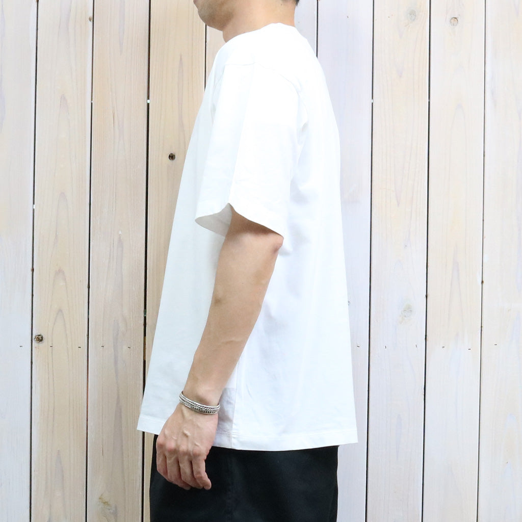 THE NORTH FACE PURPLE LABEL : Garment Dyed Lettered Field Tee (Off White)