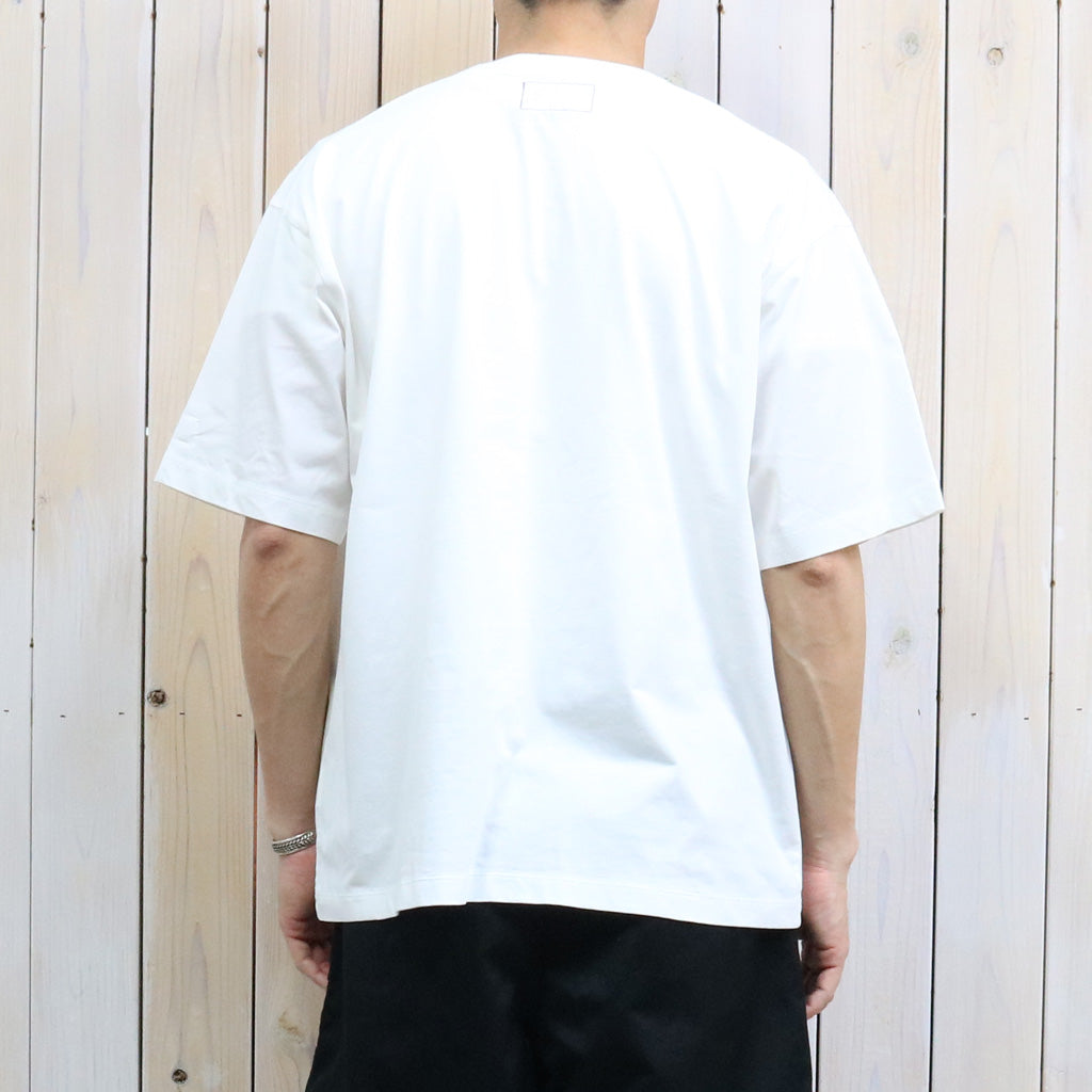 THE NORTH FACE PURPLE LABEL : Garment Dyed Lettered Field Tee (Off White)