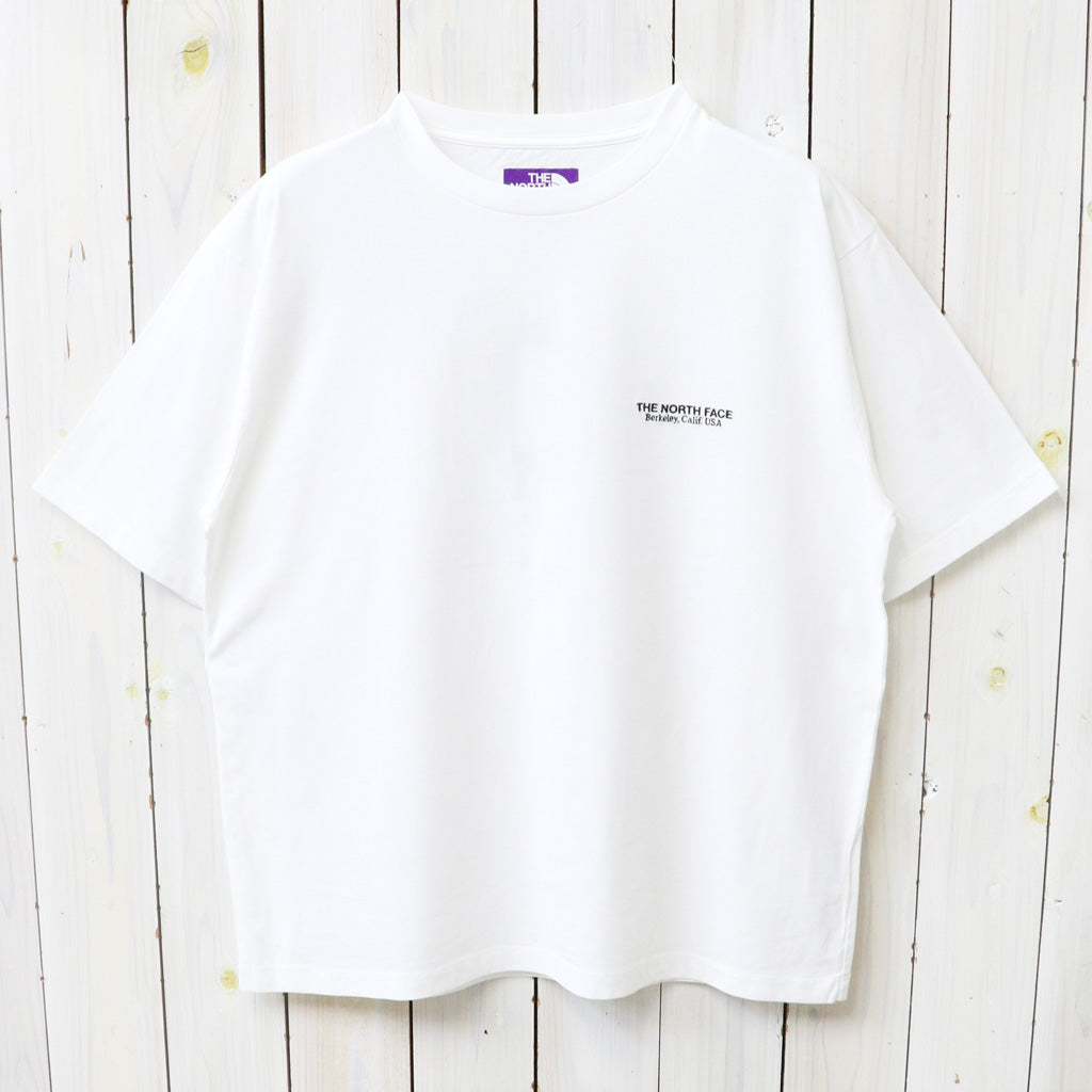 THE NORTH FACE PURPLE LABEL : Garment Dyed Field Tee (White)