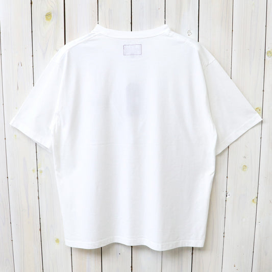 THE NORTH FACE PURPLE LABEL : Garment Dyed Field Tee (White)