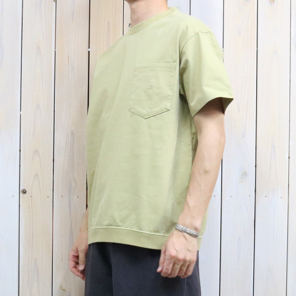 THE NORTH FACE PURPLE LABEL : High Bulky Pocket Tee (Light Khaki)