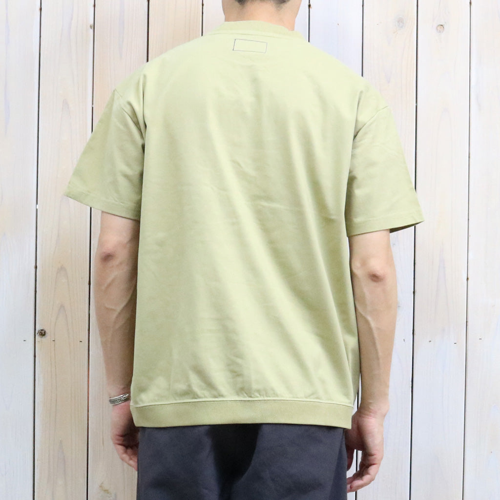 THE NORTH FACE PURPLE LABEL : High Bulky Pocket Tee (Light Khaki)
