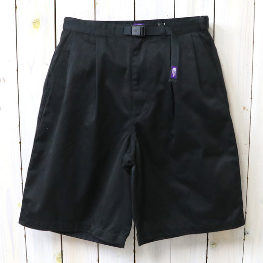 THE NORTH FACE PURPLE LABEL : Chino Tuck Field Shorts (Black)