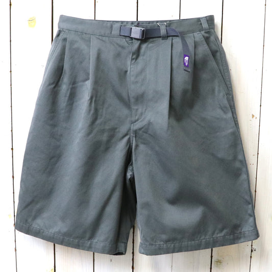 THE NORTH FACE PURPLE LABEL : Chino Tuck Field Shorts (Asphalt Gray)