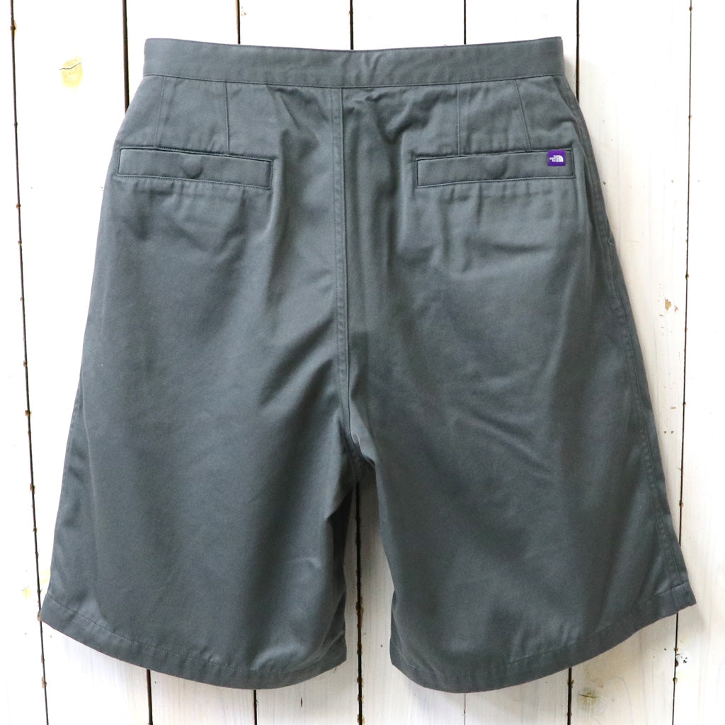 THE NORTH FACE PURPLE LABEL : Chino Tuck Field Shorts (Asphalt Gray)