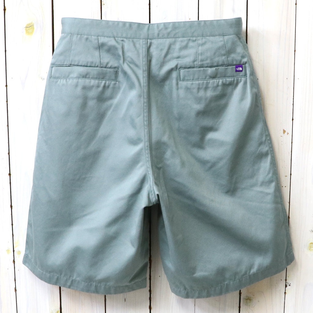 THE NORTH FACE PURPLE LABEL : Chino Tuck Field Shorts (Light Sage)