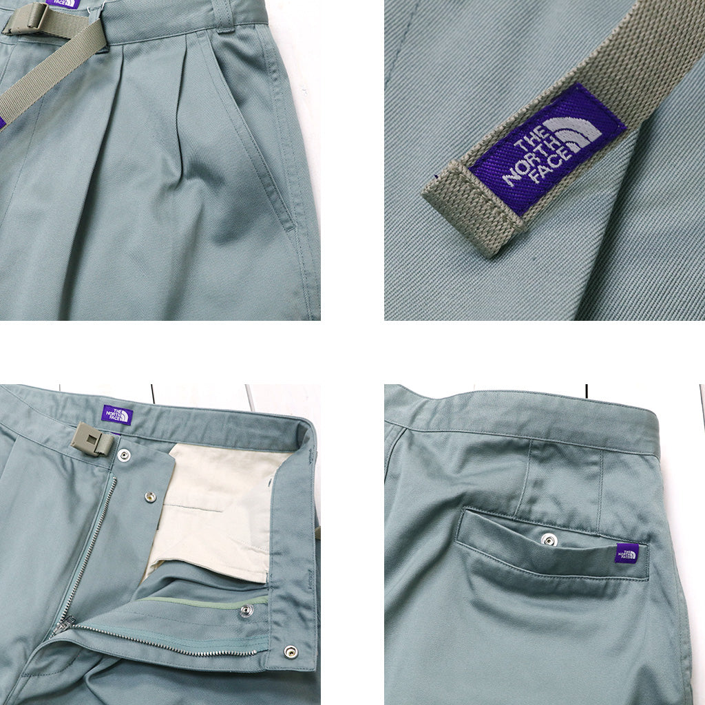THE NORTH FACE PURPLE LABEL : Chino Tuck Field Shorts (Light Sage)