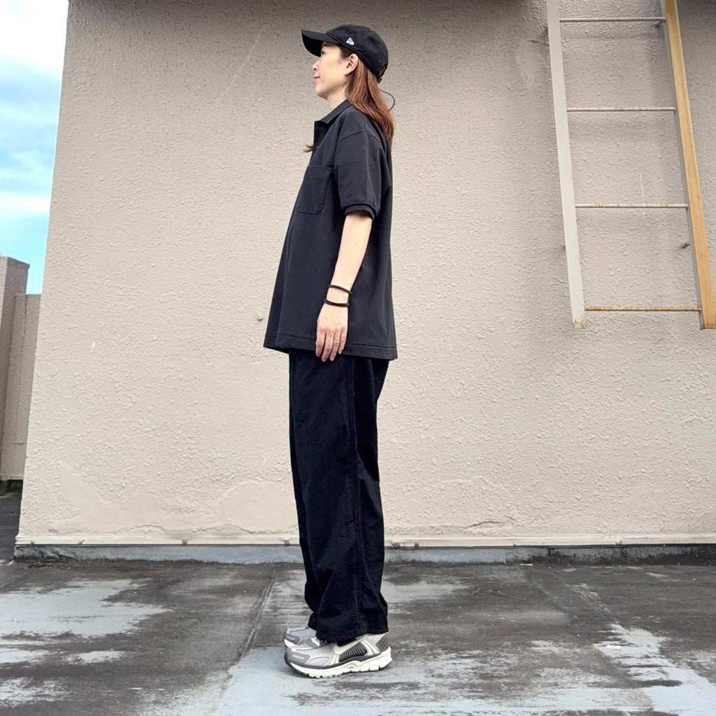 nanamica : S/S Polo Shirt (Charcoal)