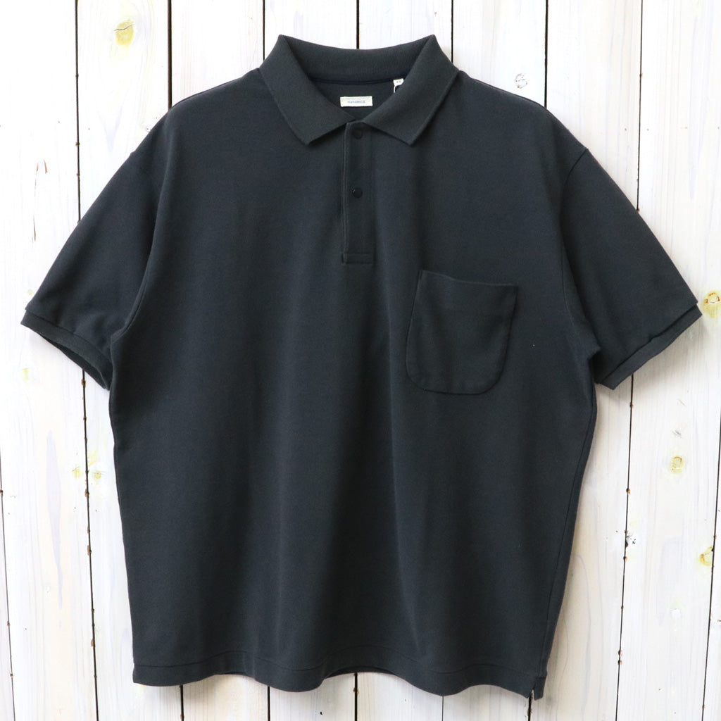 nanamica : S/S Polo Shirt (Charcoal)