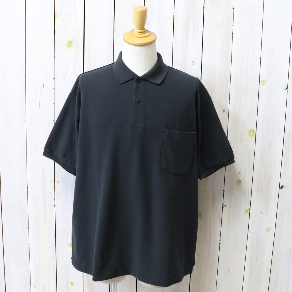 nanamica : S/S Polo Shirt (Charcoal)