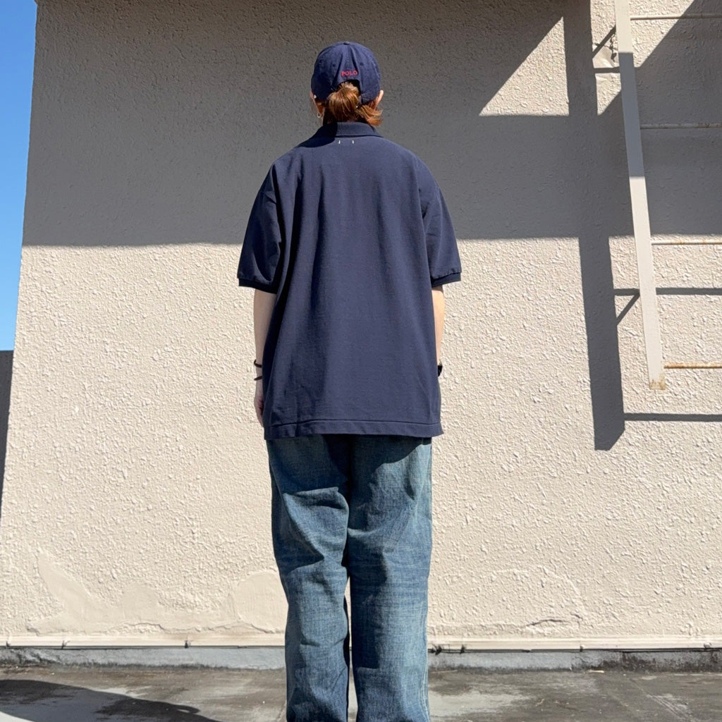 nanamica : S/S Polo Shirt (Navy)
