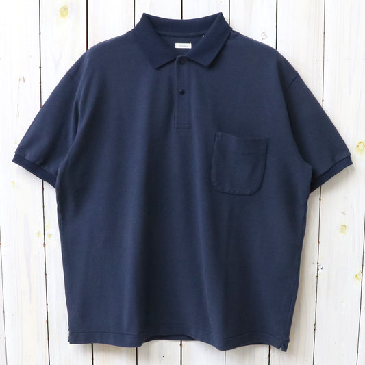 nanamica : S/S Polo Shirt (Navy)