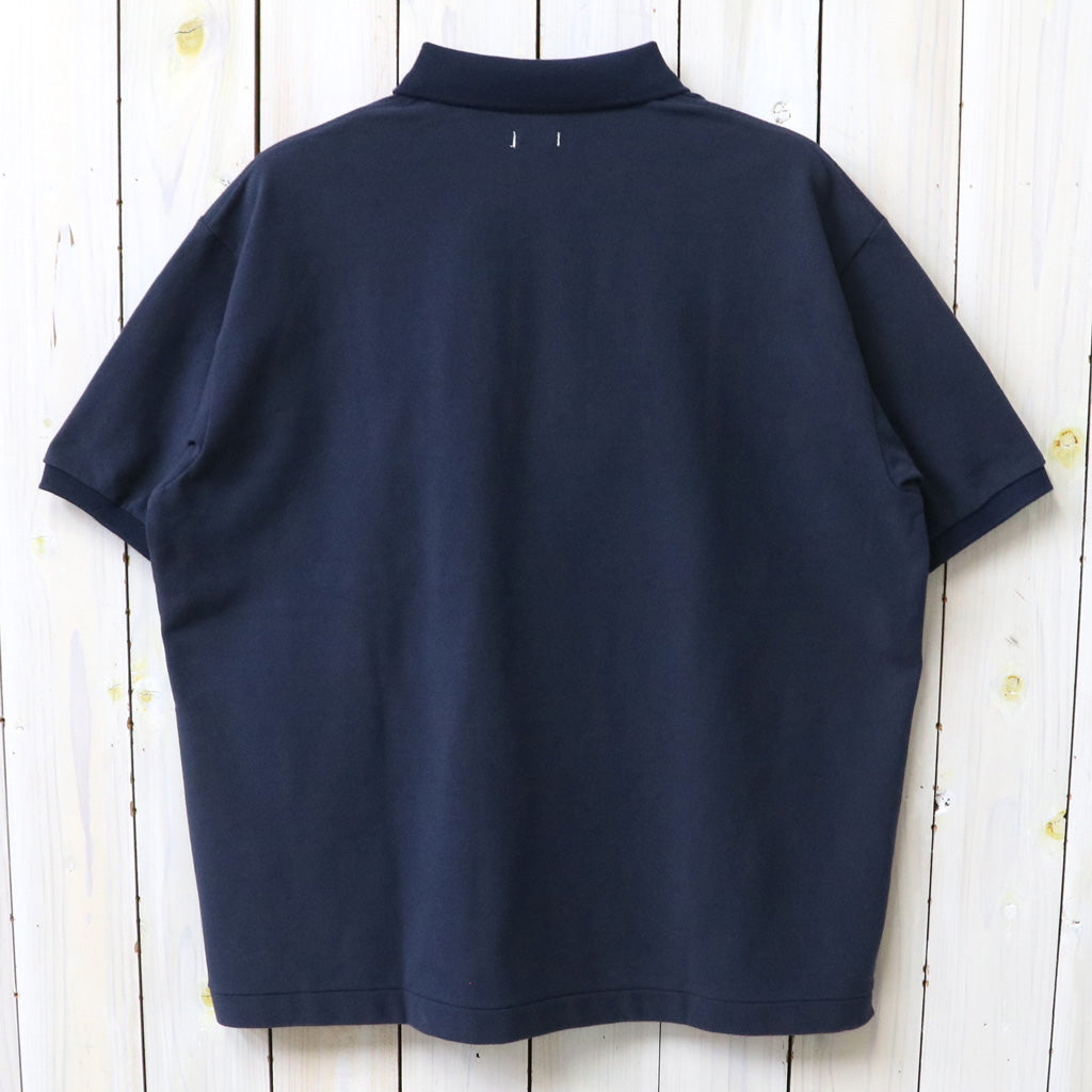 nanamica : S/S Polo Shirt (Navy)