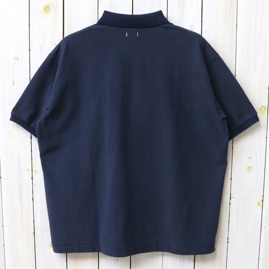 nanamica : S/S Polo Shirt (Navy)