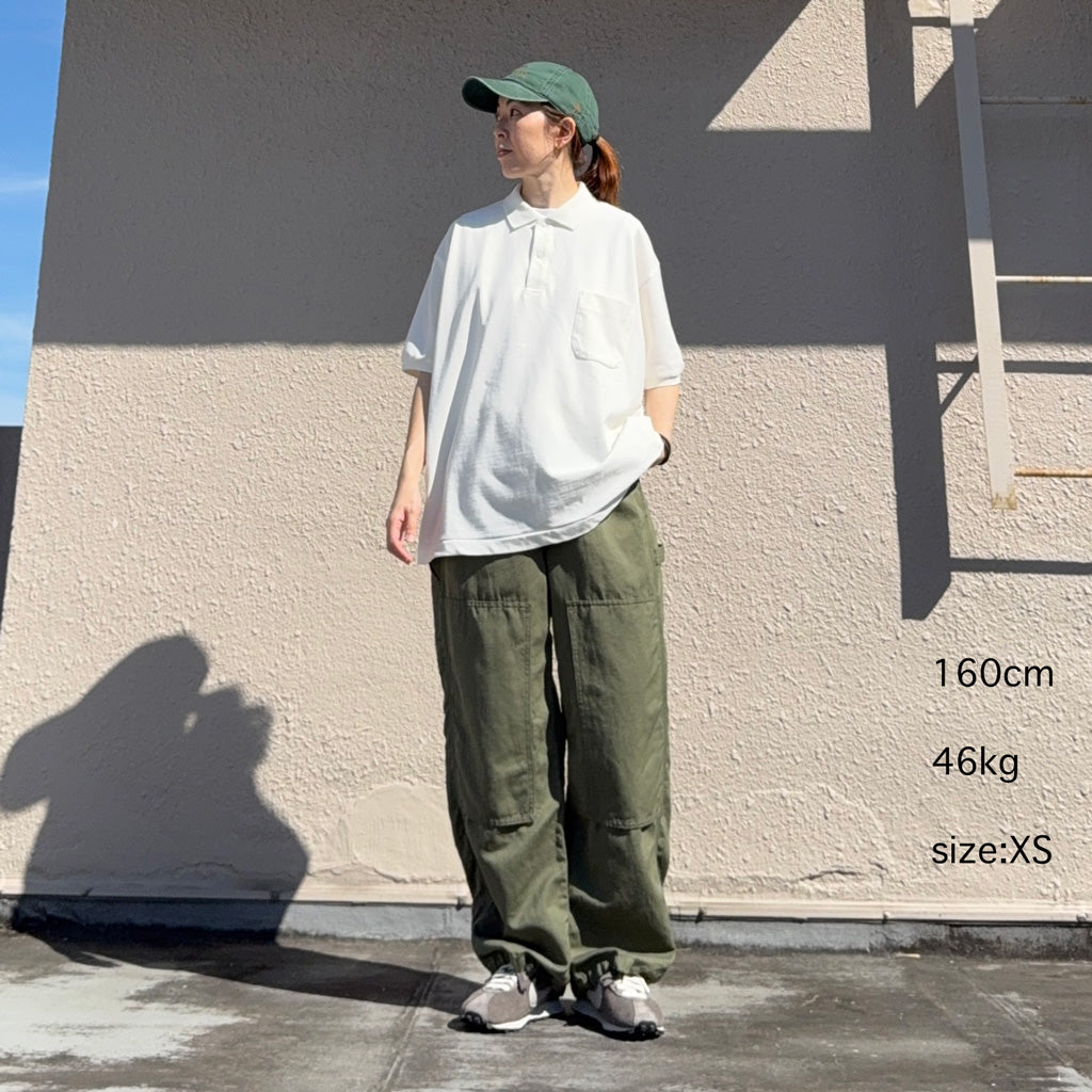 nanamica : S/S Polo Shirt (Off White)