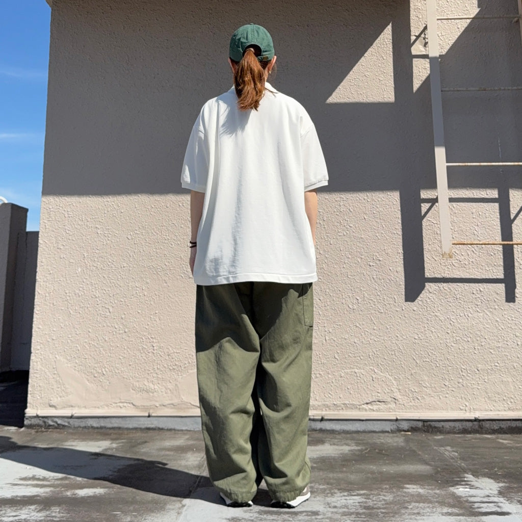 nanamica : S/S Polo Shirt (Off White)