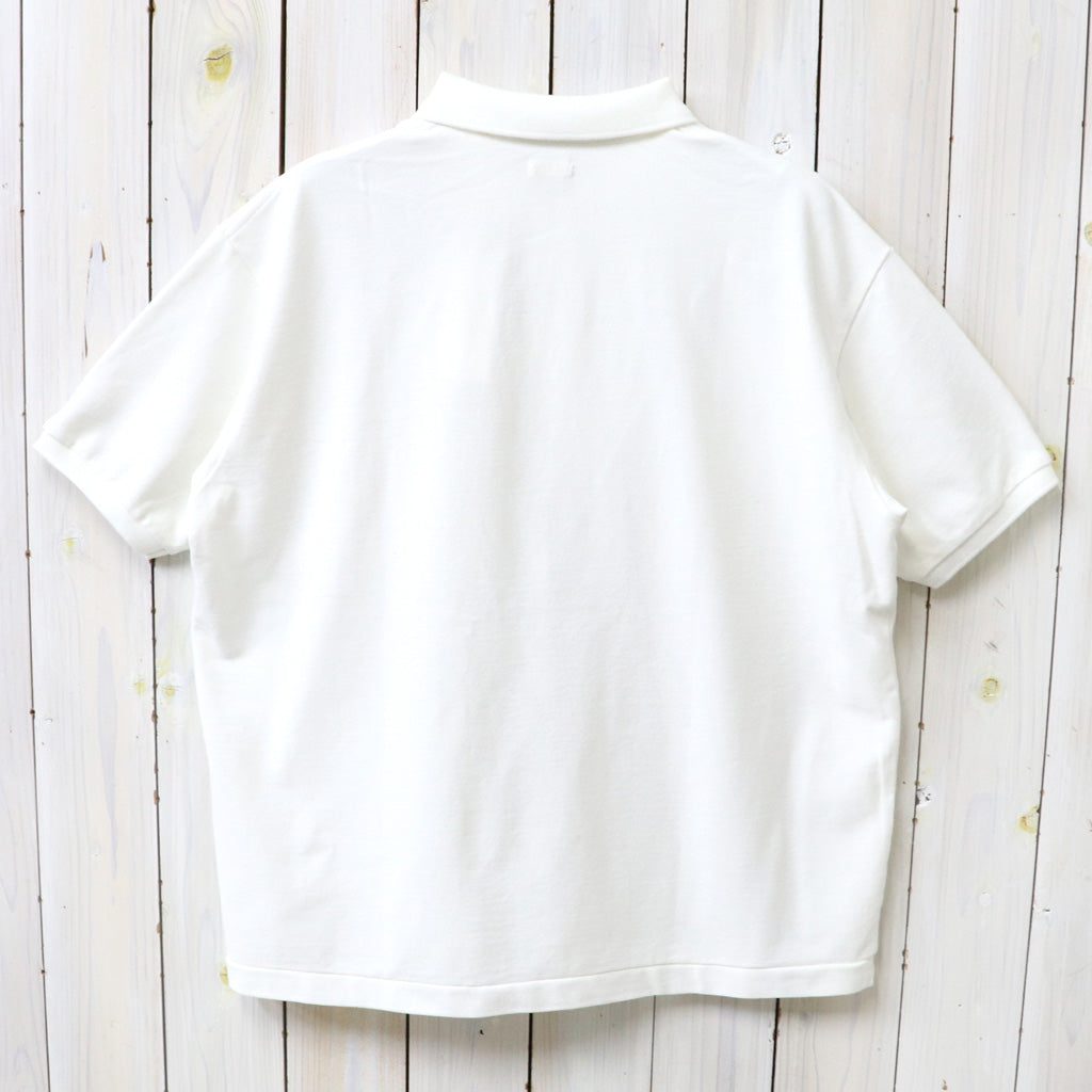 nanamica : S/S Polo Shirt (Off White)