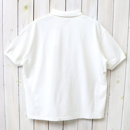 nanamica : S/S Polo Shirt (Off White)